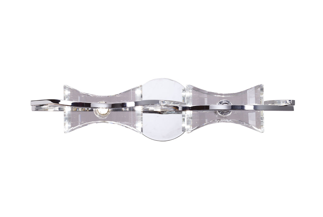 Mantra M0893/S Kromo Wall Lamp Switched 2 Light G9, Polished Chrome • M0893/S