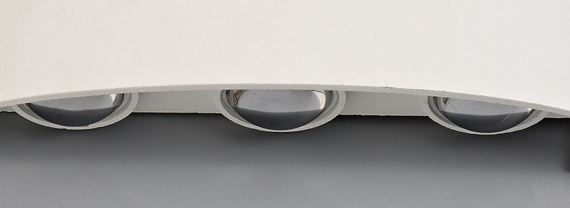 Deco Leoni Up & Downward Lighting Wall Light, 6W LED 3000K, Sand White, 500lm, IP54, 3yrs Warranty • D0450