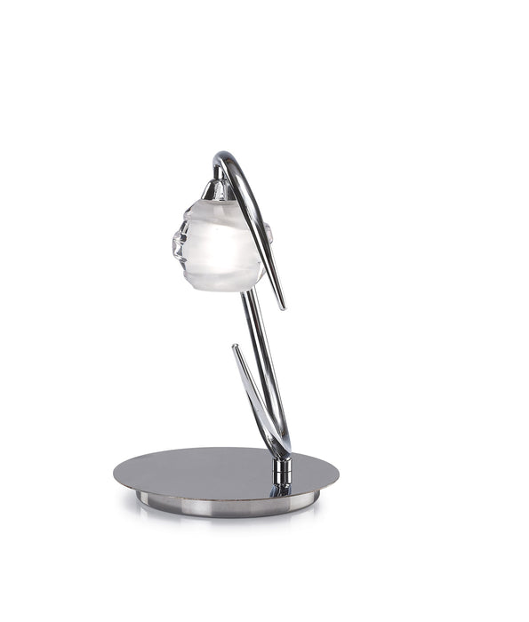 Mantra M1807 Loop Table Lamp 1 Light G9 ECO, Polished Chrome • M1807