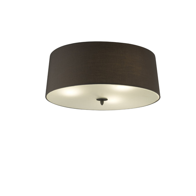 Mantra M3685 Lua Ceiling 3 Light E27, Ash Grey With Ash Grey Shade • M3685