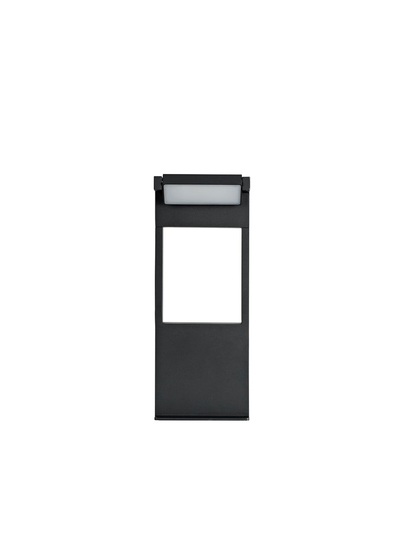 Regal Lighting SL-2112 1 Light LED Short Outdoor Post Light Graphite Black IP54