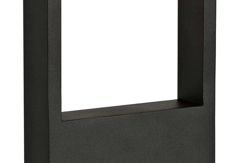 Regal Lighting SL-2112 1 Light LED Short Outdoor Post Light Graphite Black IP54