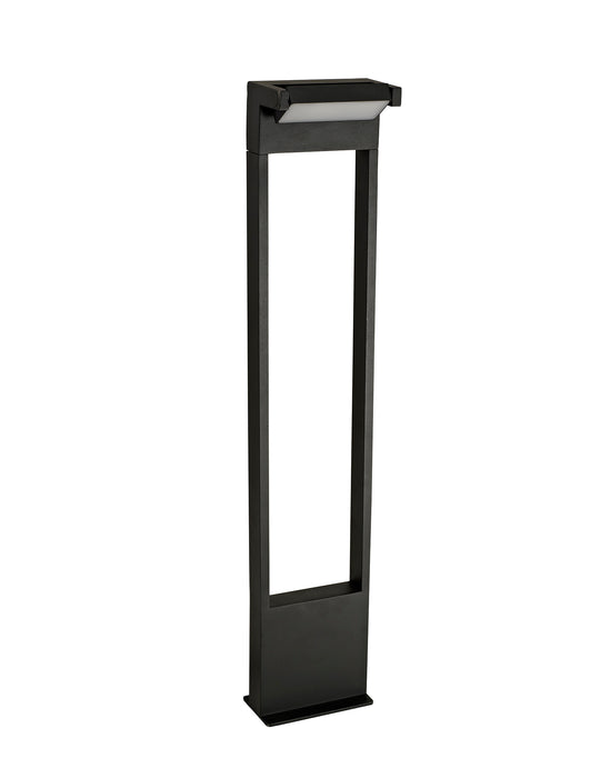 Regal Lighting SL-2111 1 Light LED Tall Outdoor Post Light Graphite Black IP54