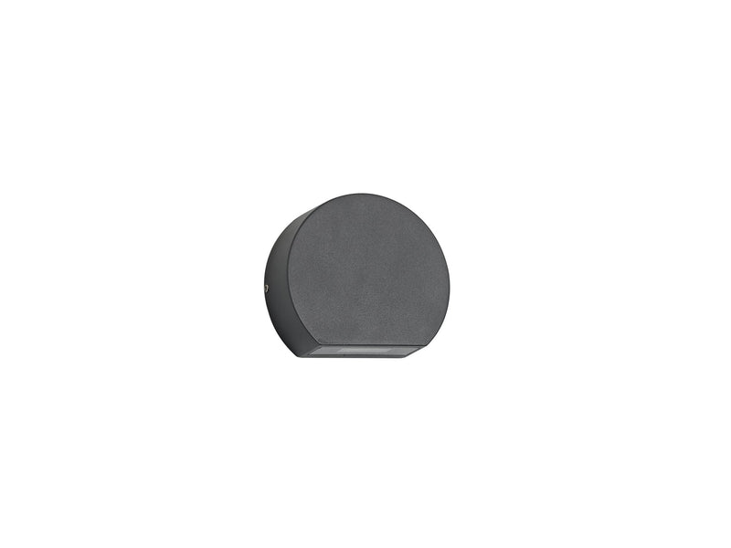 Deco Lucina Wall Light 3W LED 3000K, Anthracite, 270lm, IP54, 3yrs Warranty • D0471