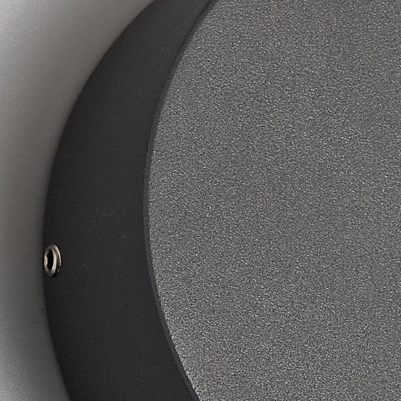 Deco Lucina Wall Light 3W LED 3000K, Anthracite, 270lm, IP54, 3yrs Warranty • D0471