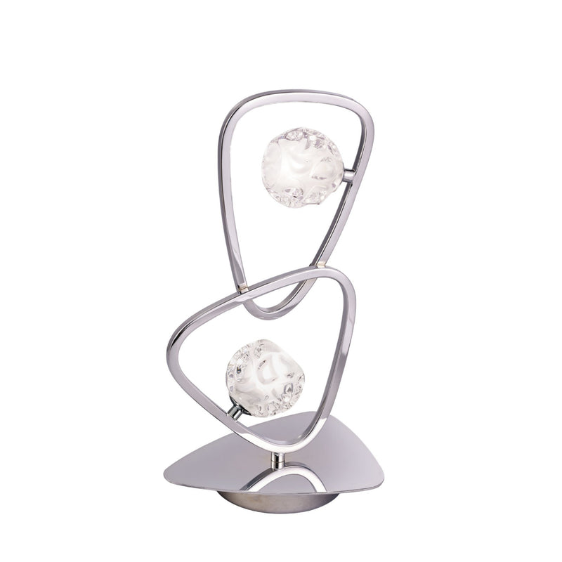 Mantra M5018 Lux Table Lamp 2 Light G9, Polished Chrome • M5018