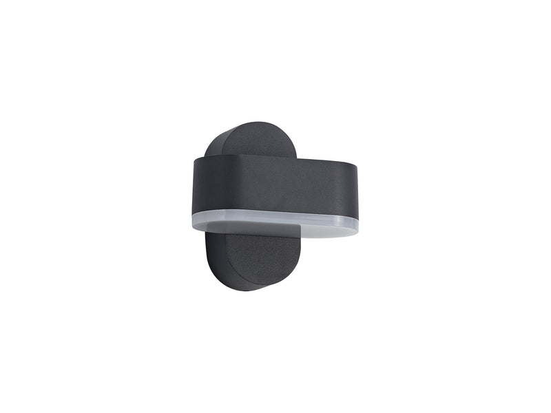 Regal Lighting SL-2086 1 Light Outdoor LED Wall Light Anthracite IP54