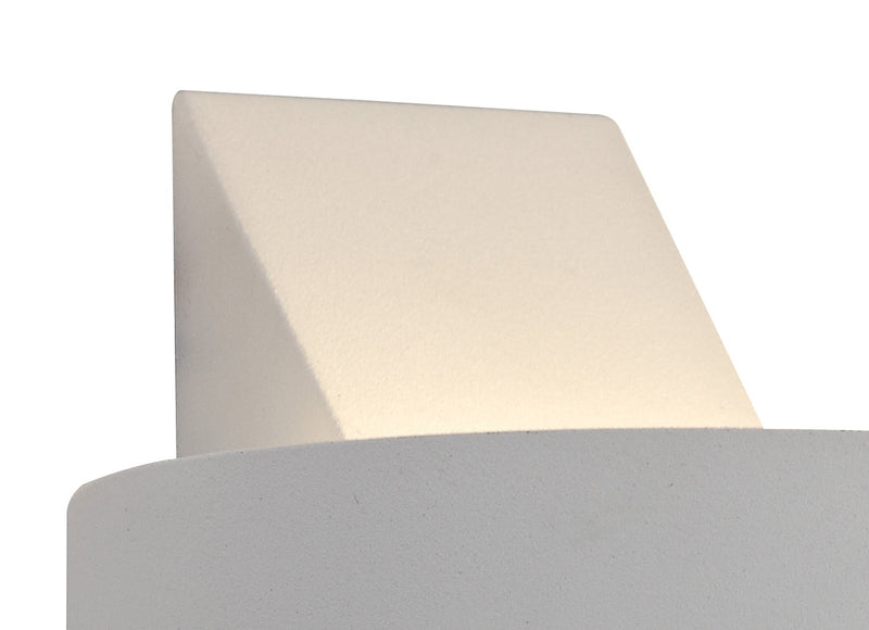 Deco Maite Up & Downward Lighting Wall Light, 6W LED 3000K, Sand White, 520lm, IP54, 3yrs Warranty • D0452