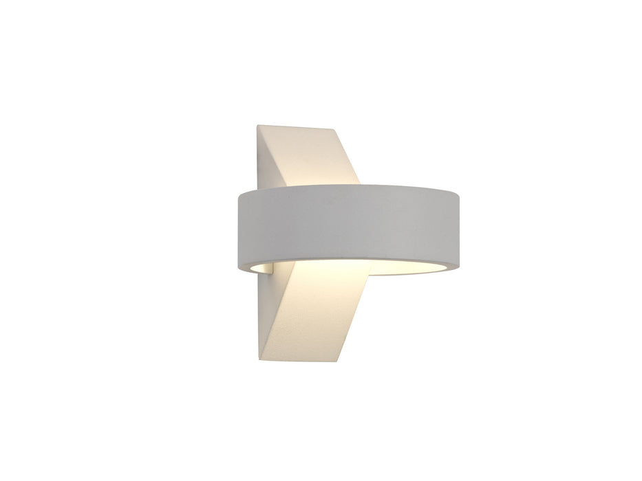 Deco Maite Up & Downward Lighting Wall Light, 6W LED 3000K, Sand White, 520lm, IP54, 3yrs Warranty • D0452