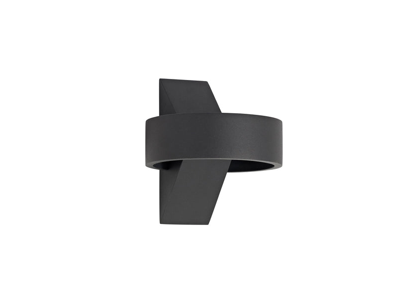 Deco Maite Up & Downward Lighting Wall Light, 6W LED 3000K, Anthracite, 520lm, IP54, 3yrs Warranty • D0453