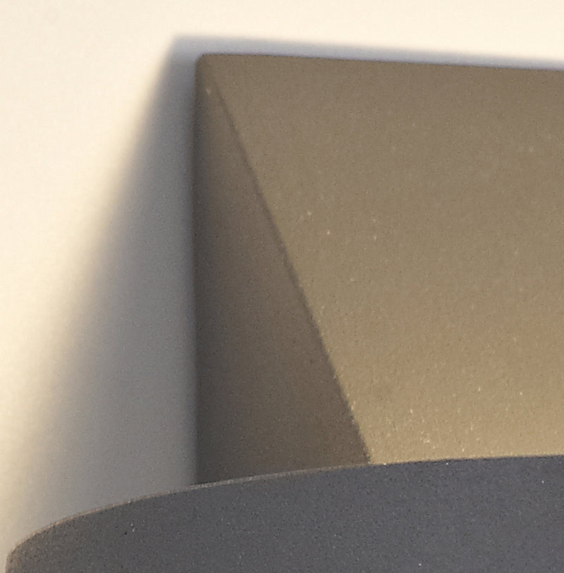 Deco Maite Up & Downward Lighting Wall Light, 6W LED 3000K, Anthracite, 520lm, IP54, 3yrs Warranty • D0453