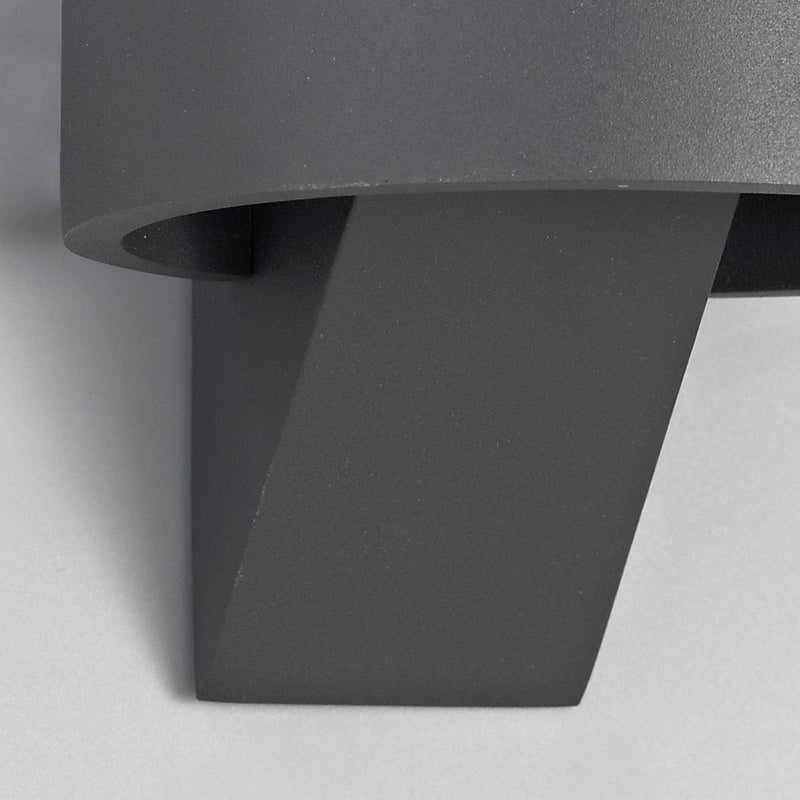 Deco Maite Up & Downward Lighting Wall Light, 6W LED 3000K, Anthracite, 520lm, IP54, 3yrs Warranty • D0453