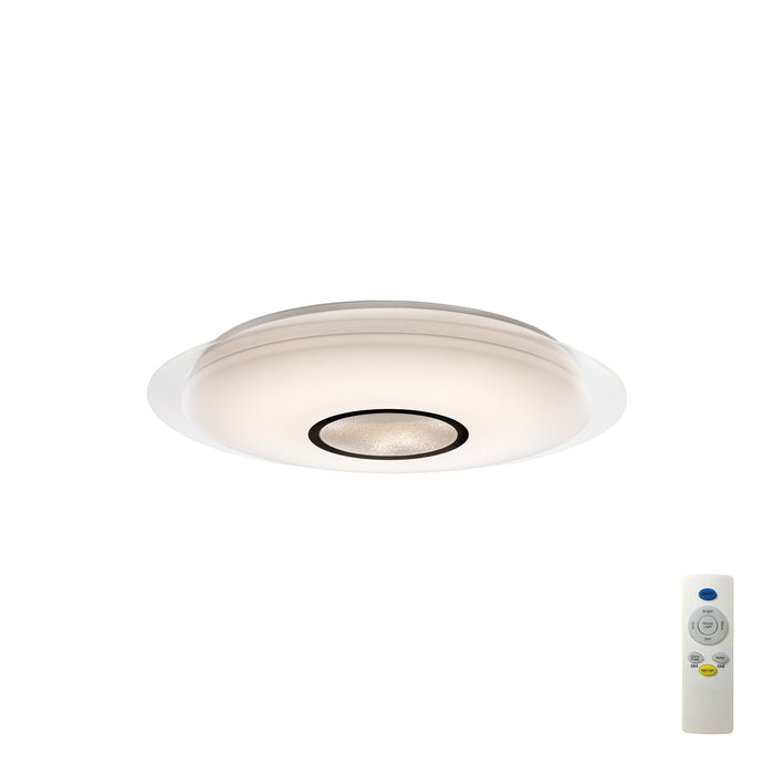 Mantra M3694 Maldivas 40W Tuneable White 3000K-6000K, 2800lm, Dimmable Flush Fitting With Remote Control • M3694