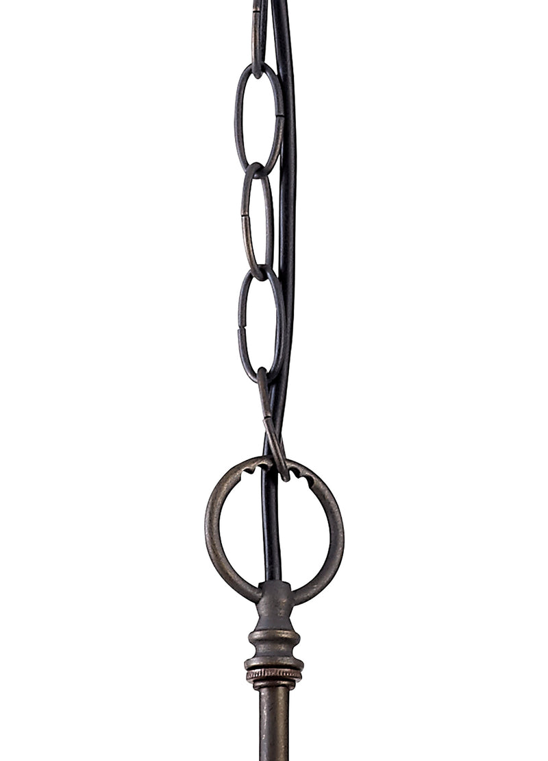 Regal Lighting SL-2012 2 Light Ceiling Pendant Only Aged Antique Brass