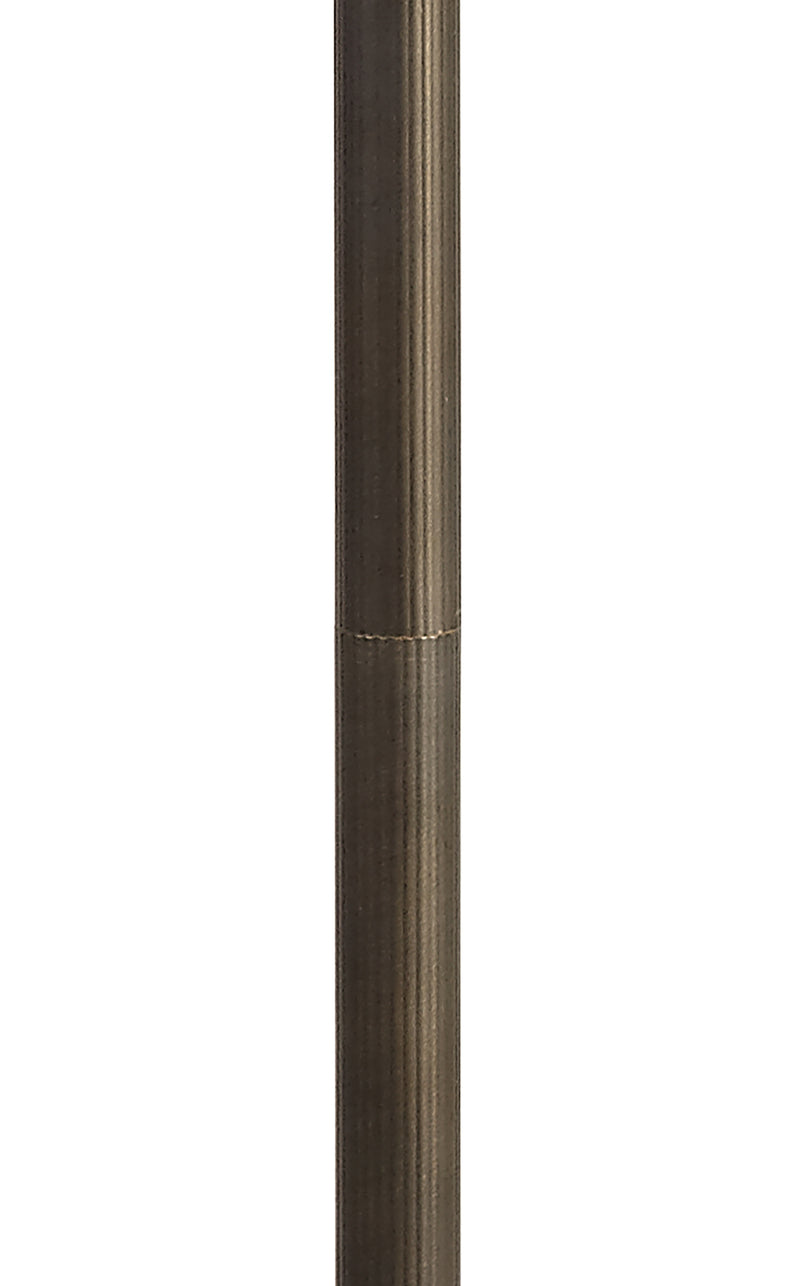 Regal Lighting SL-2004 2 Light Steeped Tiffany Floor Lamp Aged Antique Brass Base Only