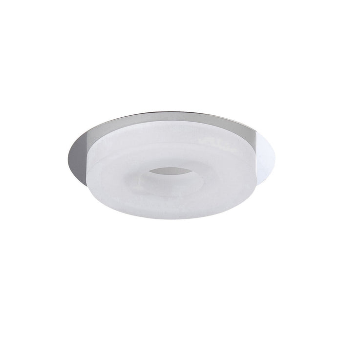 Mantra M8230 * Marcel Recessed Down Light 6W LED Round 3000K IP44, 550lm, Polished Chrome/Frosted Acrylic, Cut Out: 70mm, 3yrs Warranty • M8230