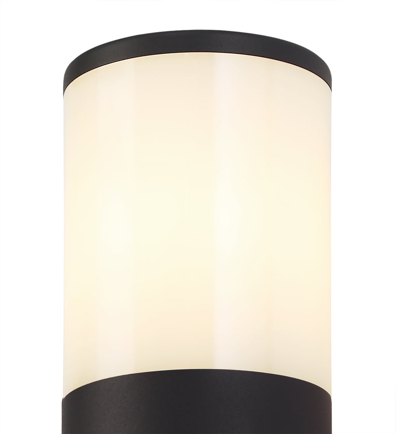 Regal Lighting SL-1686 2 Light Outdoor Wall Light Anthracite With Opal Glass IP54