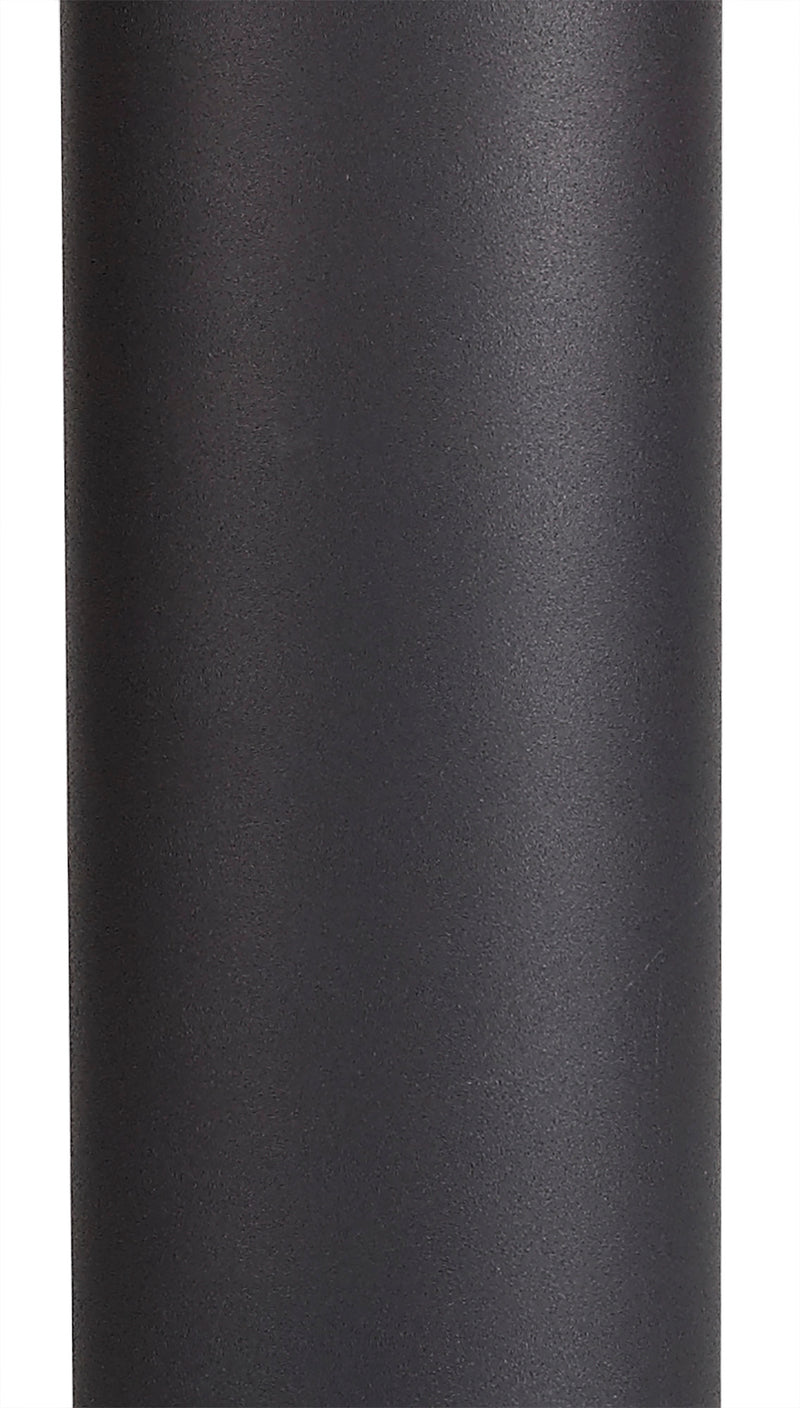 Regal Lighting SL-1684 1 Light Small Outdoor Post Light Anthracite With Clear Glass IP54