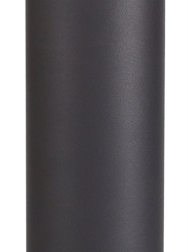 Regal Lighting SL-1683 1 Light Small Outdoor Post Light Anthracite With Opal Glass IP54