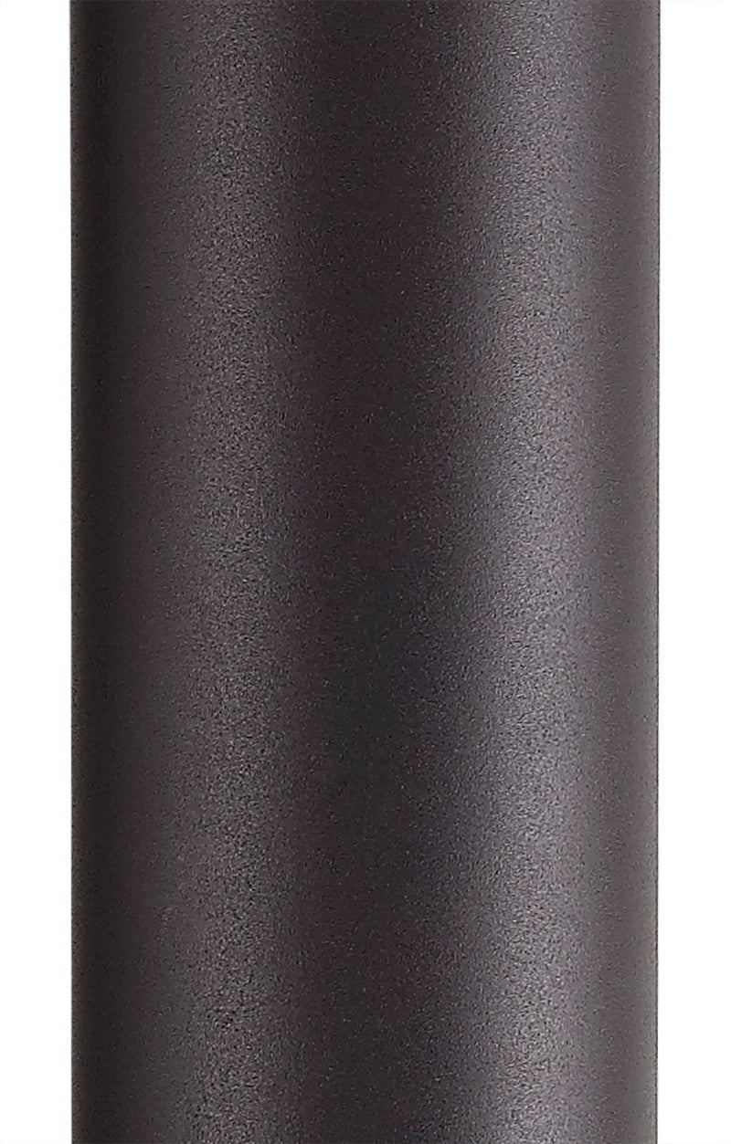 Regal Lighting SL-1678 1 Light Large Outdoor Post Light Anthracite With Clear Glass IP54