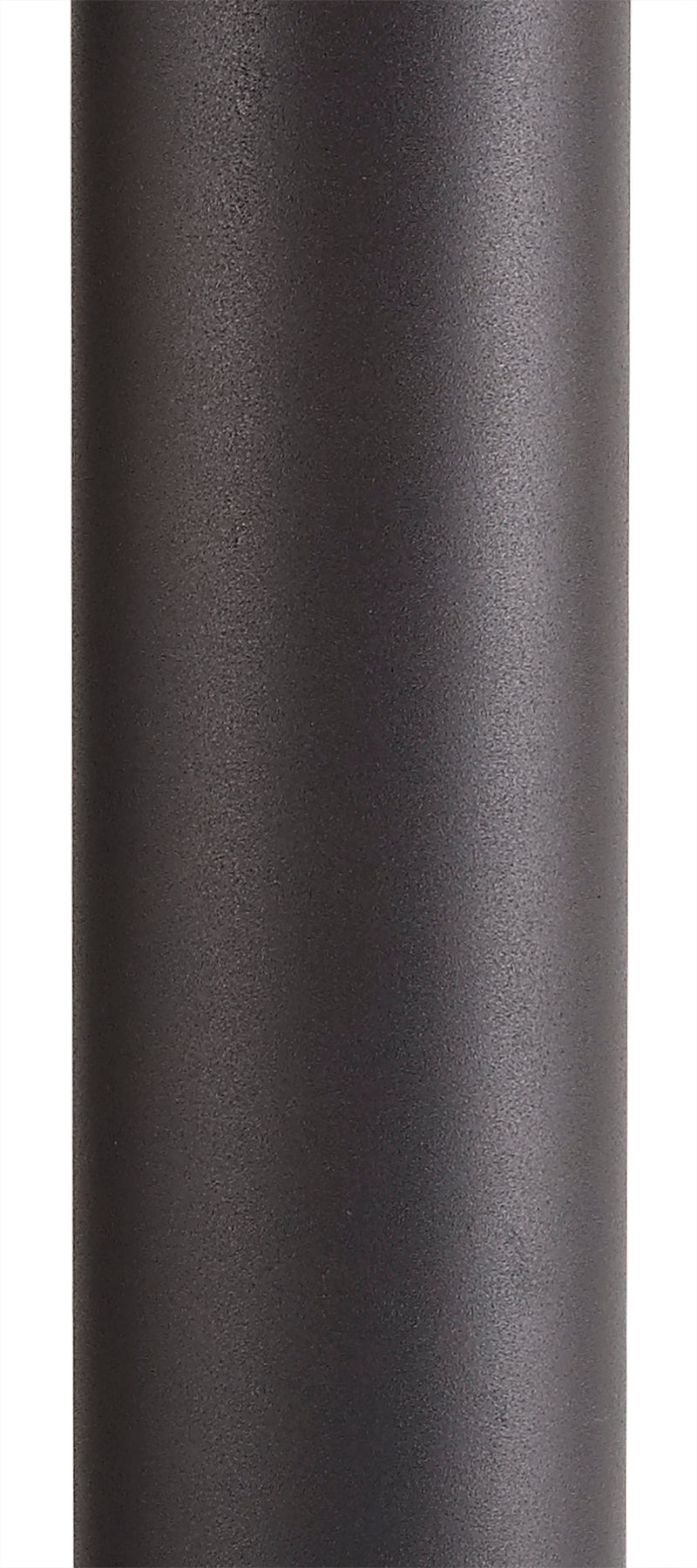 Regal Lighting SL-1676 1 Light Large Outdoor Post Light Anthracite With Smoked Glass IP54