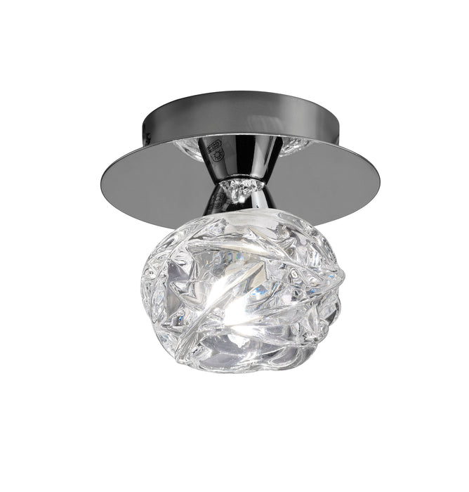 Mantra M3945 Maremagnum Ceiling 1 Light G9, Polished Chrome • M3945