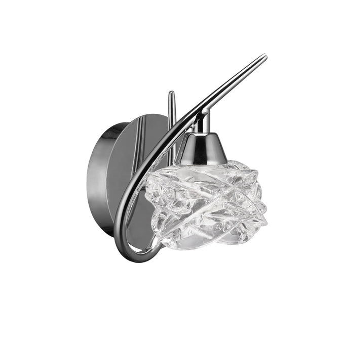 Mantra M3948/S Maremagnum Wall Lamp Switched 1 Light G9, Polished Chrome • M3948/S