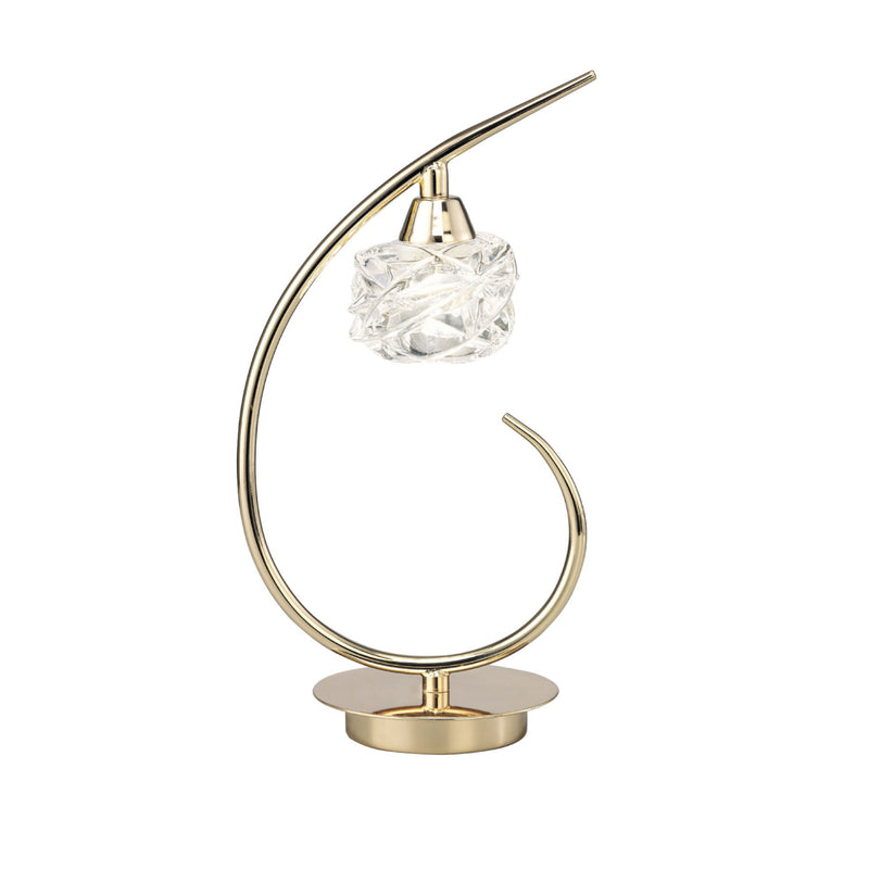Mantra M3949FG Maremagnum Table Lamp 1 Light G9, French Gold • M3949FG