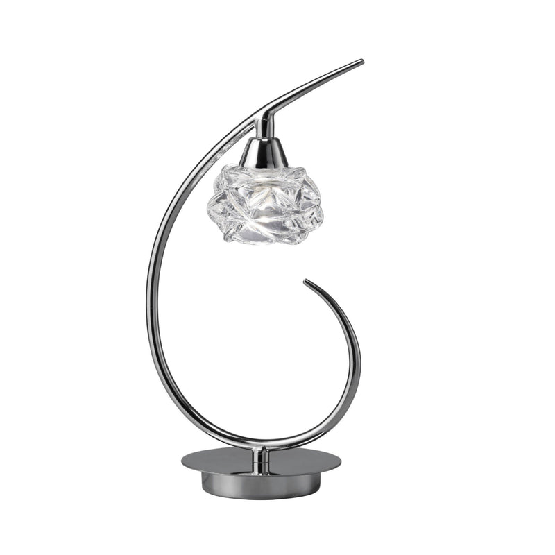 Mantra M3949 Maremagnum Table Lamp 1 Light G9, Polished Chrome • M3949