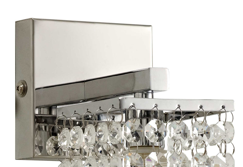 Regal lighting SL-2226 1 Light Wall Light Polished Chrome And Crystal IP44