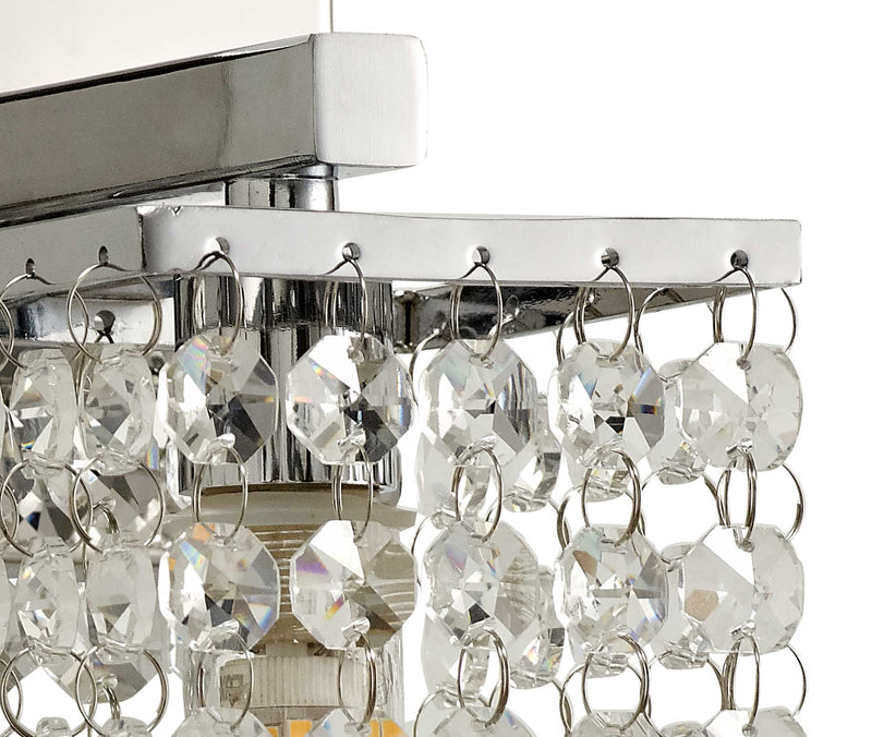 Regal lighting SL-2226 1 Light Wall Light Polished Chrome And Crystal IP44