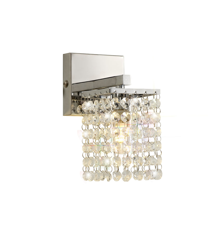 Regal lighting SL-2226 1 Light Wall Light Polished Chrome And Crystal IP44