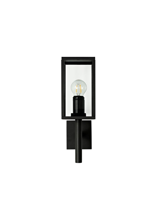 Regal Lighting SL-2167 1 Light Outdoor Up Wall Light Graphite Black IP54