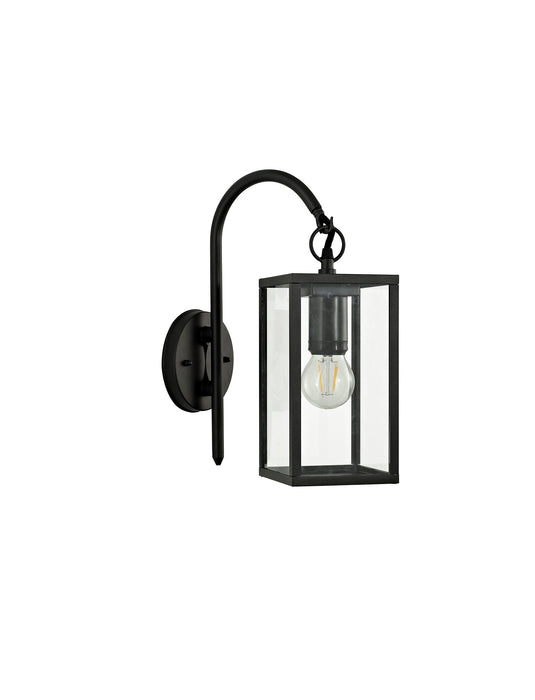 Regal Lighting SL-2166 1 Light Outdoor Down Wall Light Graphite Black IP54