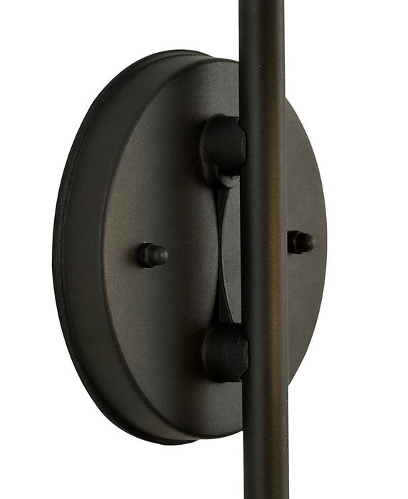 Regal Lighting SL-2166 1 Light Outdoor Down Wall Light Graphite Black IP54