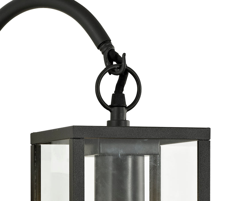 Regal Lighting SL-2166 1 Light Outdoor Down Wall Light Graphite Black IP54