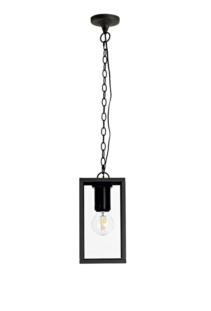 Regal Lighting SL-2165 1 Light Outdoor Ceiling Pendant Graphite Black IP54