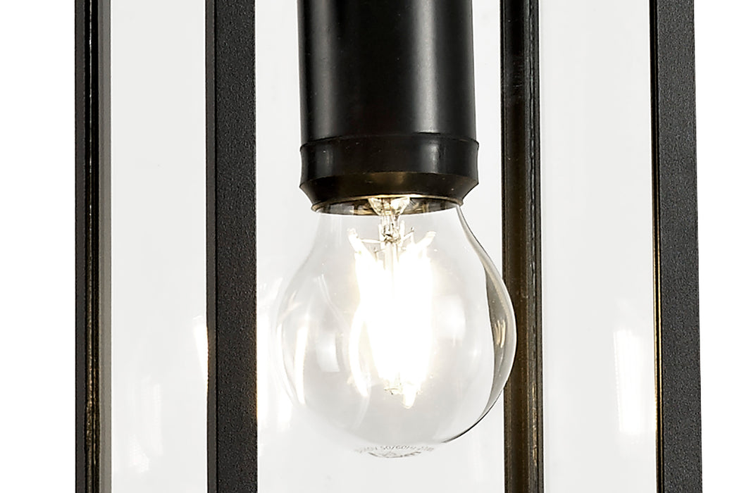 Regal Lighting SL-2165 1 Light Outdoor Ceiling Pendant Graphite Black IP54