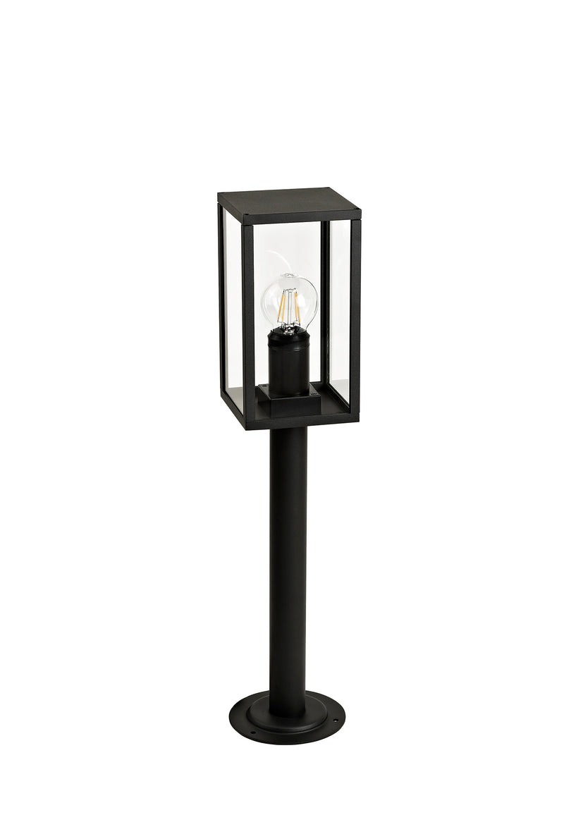 Regal Lighting SL-2164 1 Light Short Outdoor Post Light Graphite Black IP54