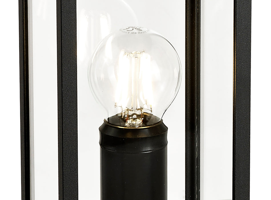 Regal Lighting SL-2164 1 Light Short Outdoor Post Light Graphite Black IP54