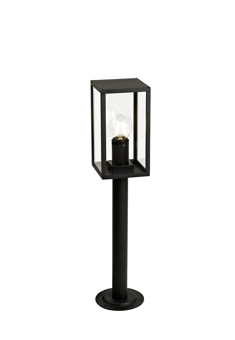 Regal Lighting SL-2164 1 Light Short Outdoor Post Light Graphite Black IP54