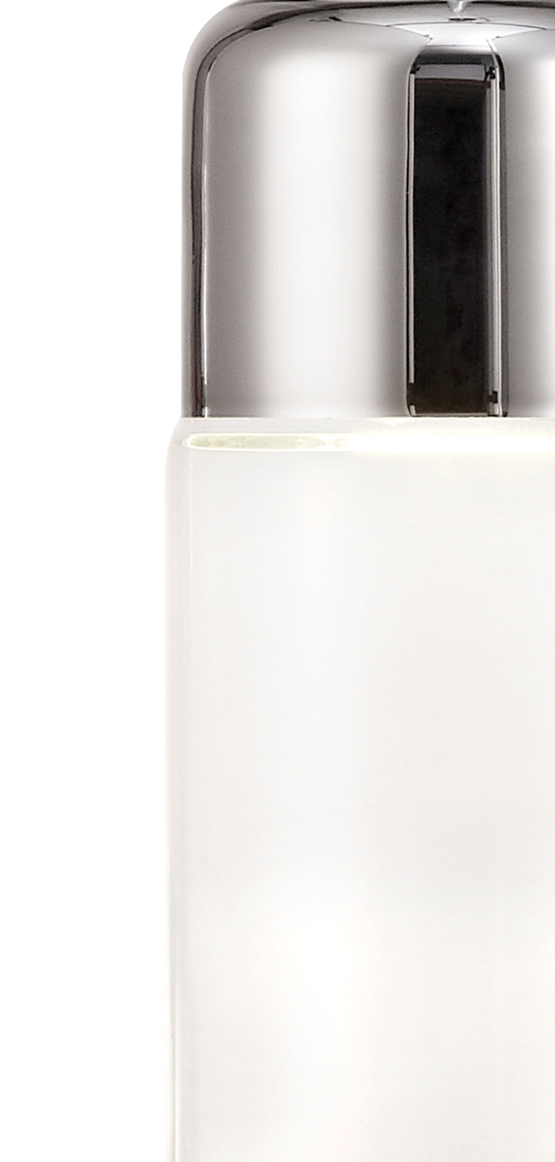 Deco Mia Single Tube Pendant 1 Light E27 Polished Chrome/Clear Glass • D0113