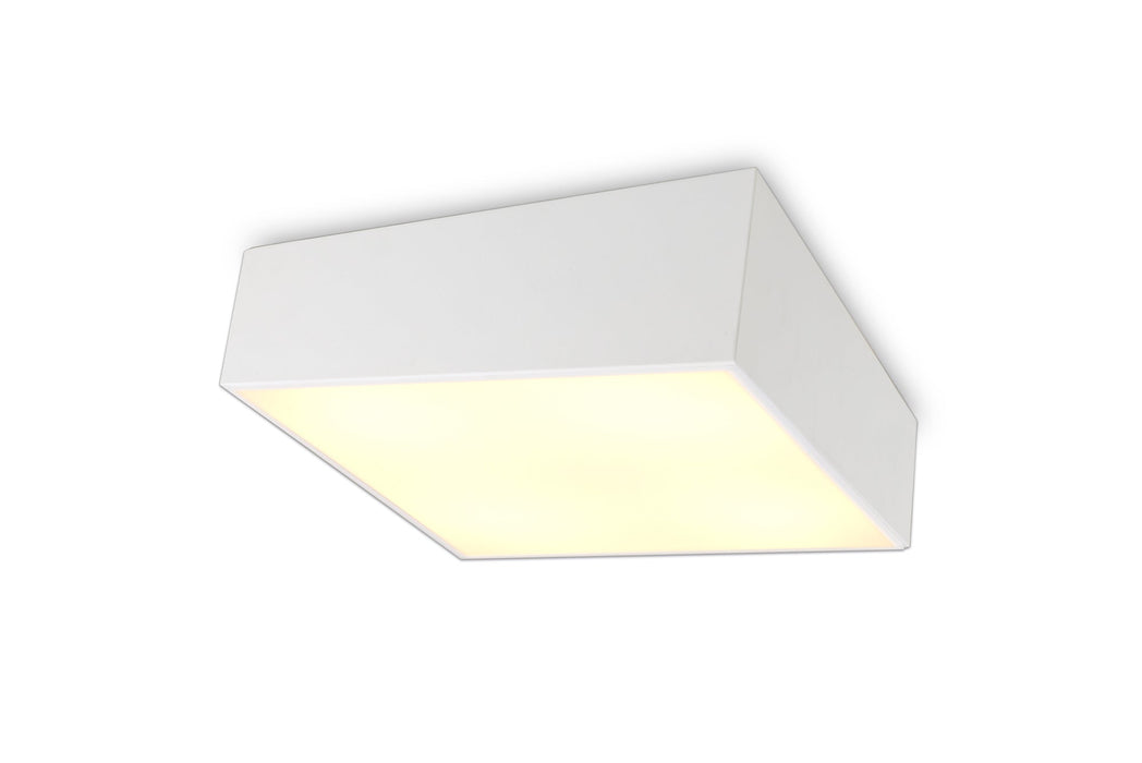 Mantra M6162 Mini Ceiling 45cm Square, 5 x E27 (Max 20W), White • M6162