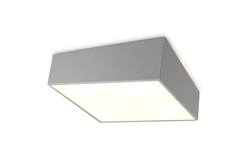 Mantra M6163 Mini Ceiling 45cm Square, 5 x E27 (Max 20W), Silver • M6163