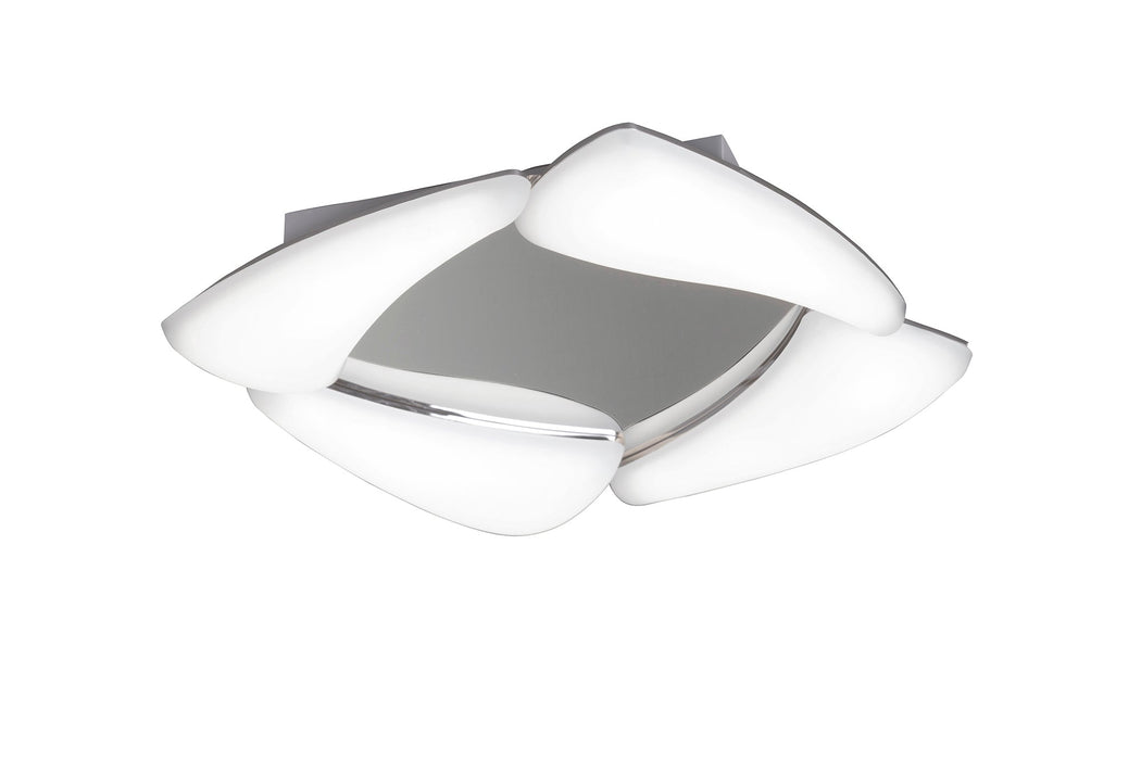 Mantra M3806 Mistral Ceiling 24W LED 3000K, 2160lm, Polished Chrome/Frosted Acrylic, 3yrs Warranty • M3806