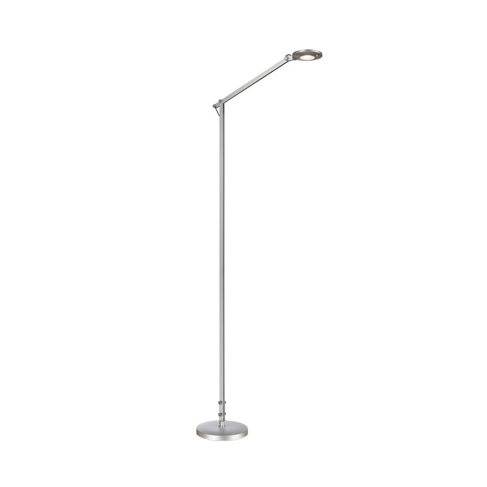 Mantra M5657 Natalia Adjustable Floor Lamp 6W LED 5000K, 540lm, Silver, 3yrs Warranty • M5657
