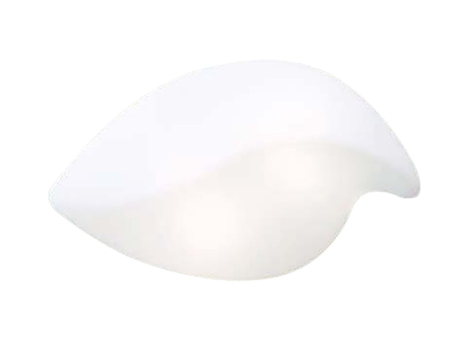 Mantra M3784 Natura Ceiling/Wall 2 Light E27 Small Outdoor IP44, Matt White/Opal White • M3784