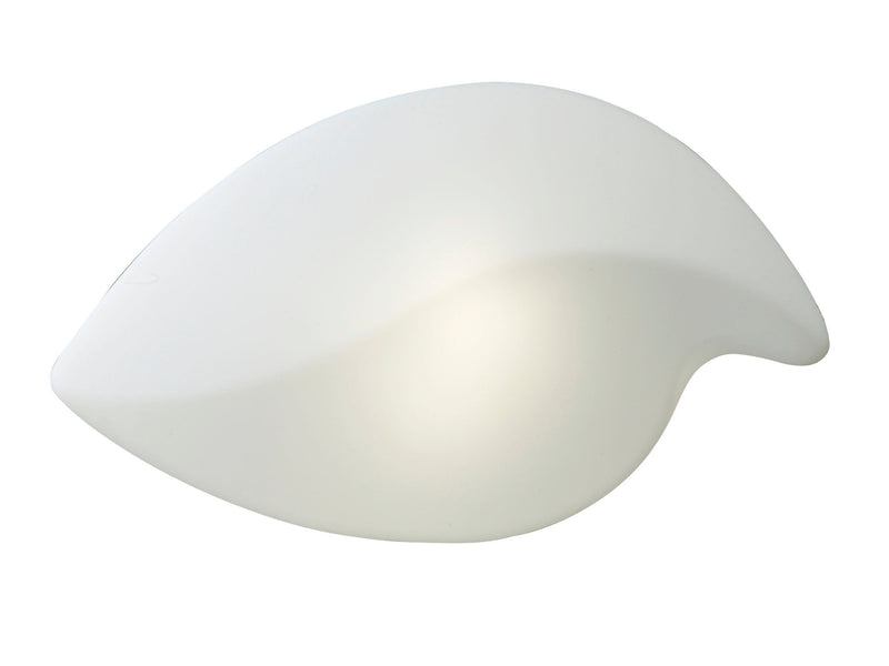 Mantra M3789 Natura Ceiling/Wall Outdoor Large 2 Light E27 IP44, Matt White/Opal White • M3789