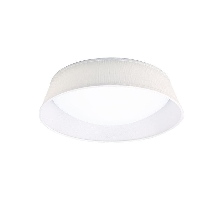 Mantra M4961 Nordica Ceiling 21W LED 45CM Off White 3000K, 2100lm, White Acrylic With Ivory White Shade, 3yrs Warranty • M4961