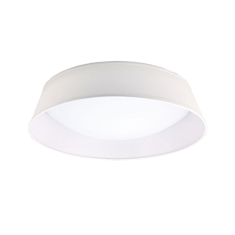 Mantra M4962 Nordica Ceiling 30W LED 60CM Off White 3000K, 3000lm, White Acrylic With Ivory White Shade, 3yrs Warranty • M4962